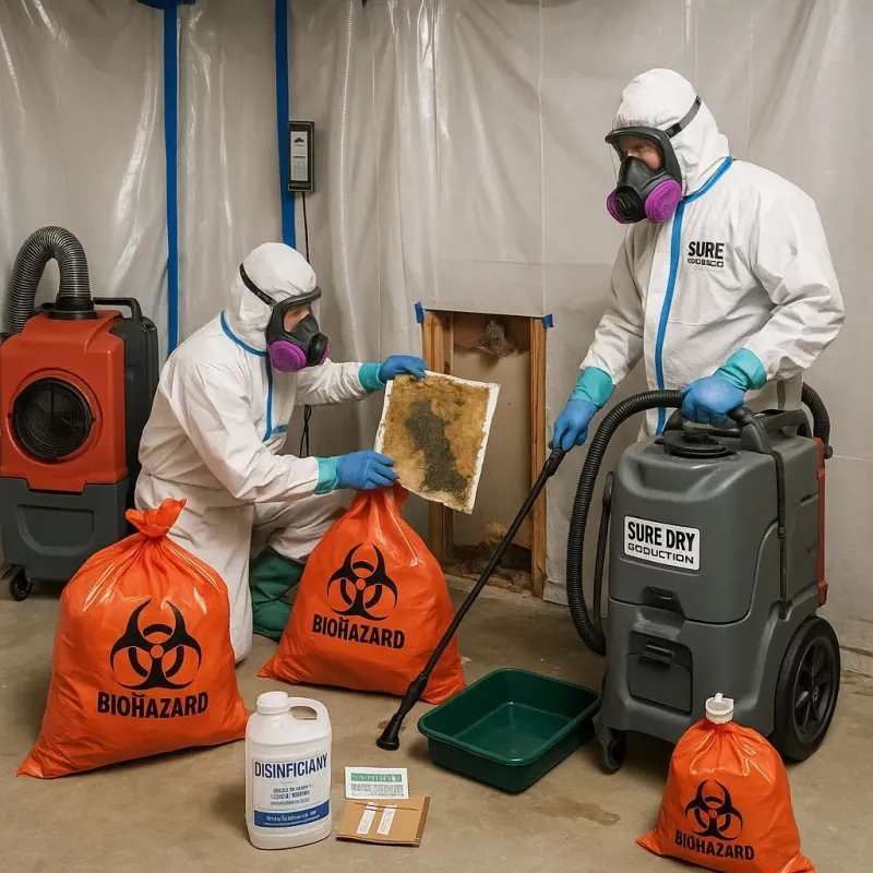 Contaminated Water Handling Protocols process in Algonquin, MD