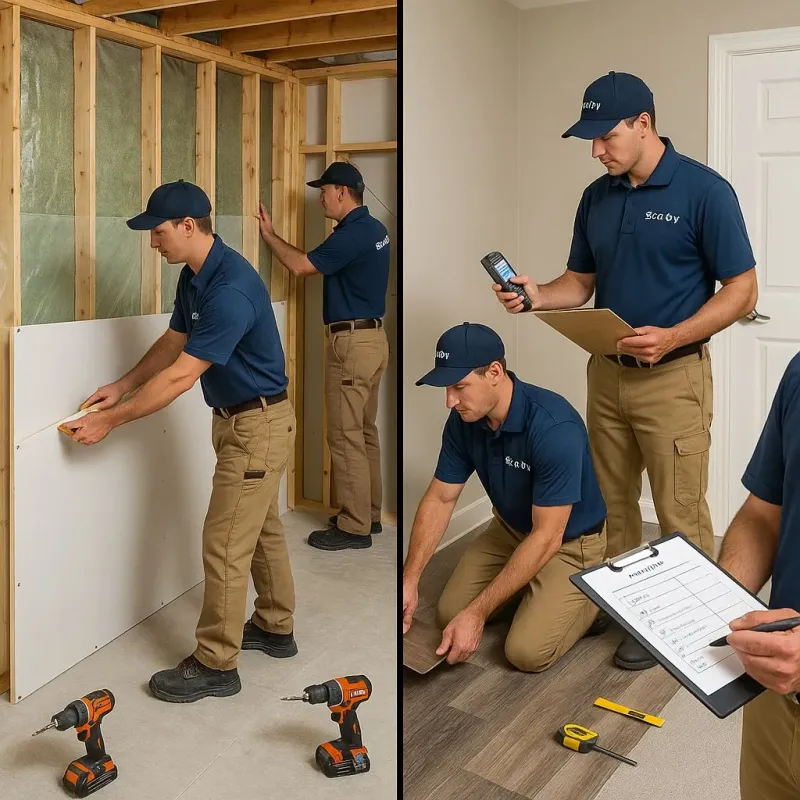 Repairs and Reconstruction process in Algonquin, MD